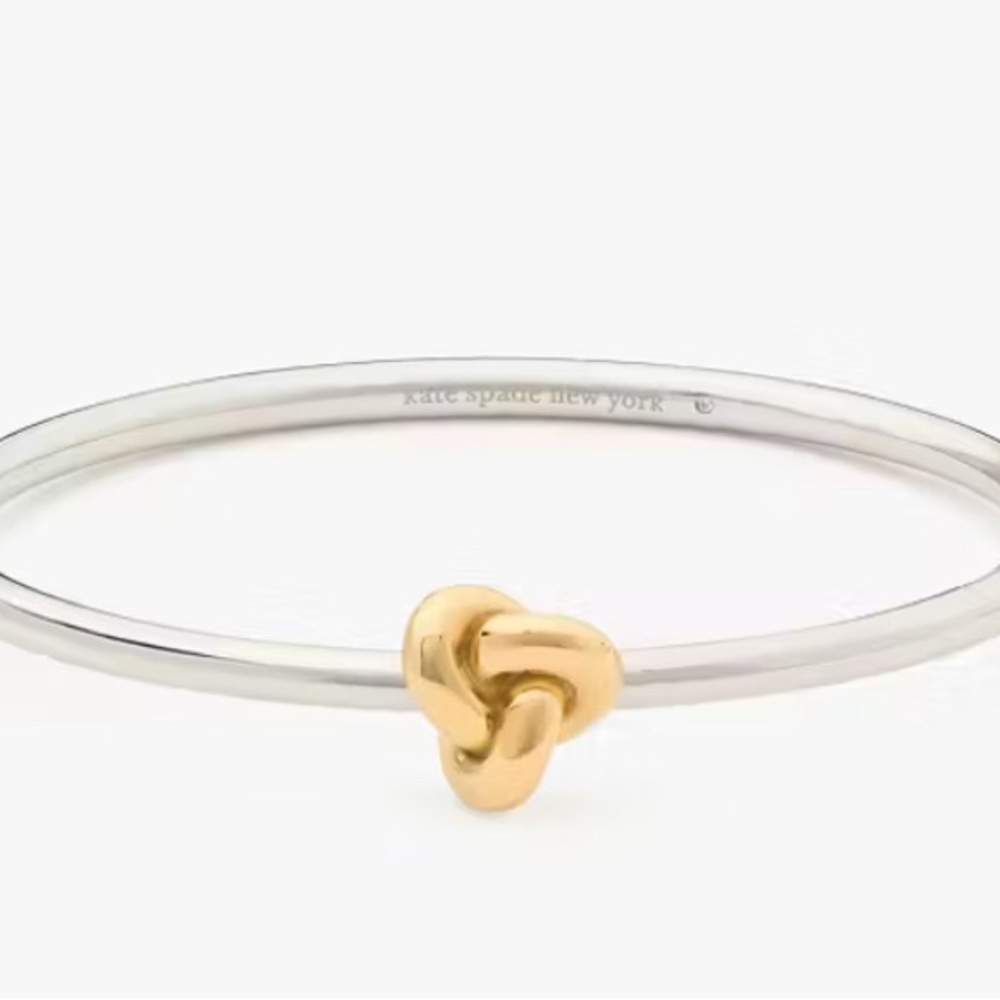 Kate Spade double knot hinged bangle (93) - Picture 2 of 5